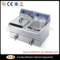 16L Capacity Double Valve Stainless Steel Electric Fryer